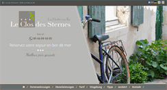 Desktop Screenshot of de.clos-des-sternes.com